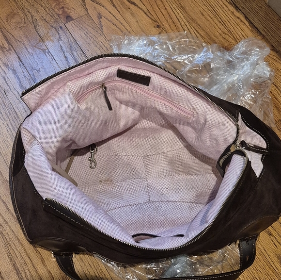 Dooney & Bourke Brown Classic Shoulder Bag - Picture 4 of 5